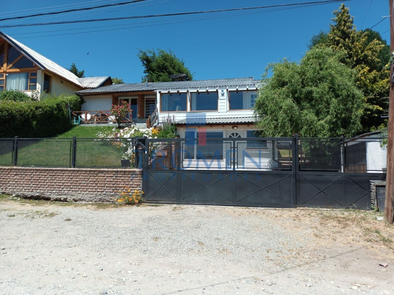 CASA + DEPARTAMENTO EN MELIPAL CON VISTA AL LAGO