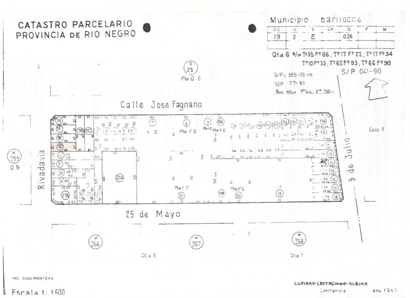 Lote Apto Edificio sobre Rivadavia