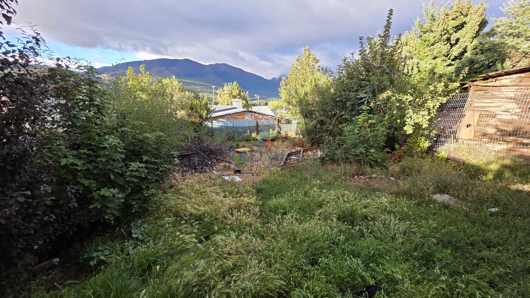 Terreno con cabaña 