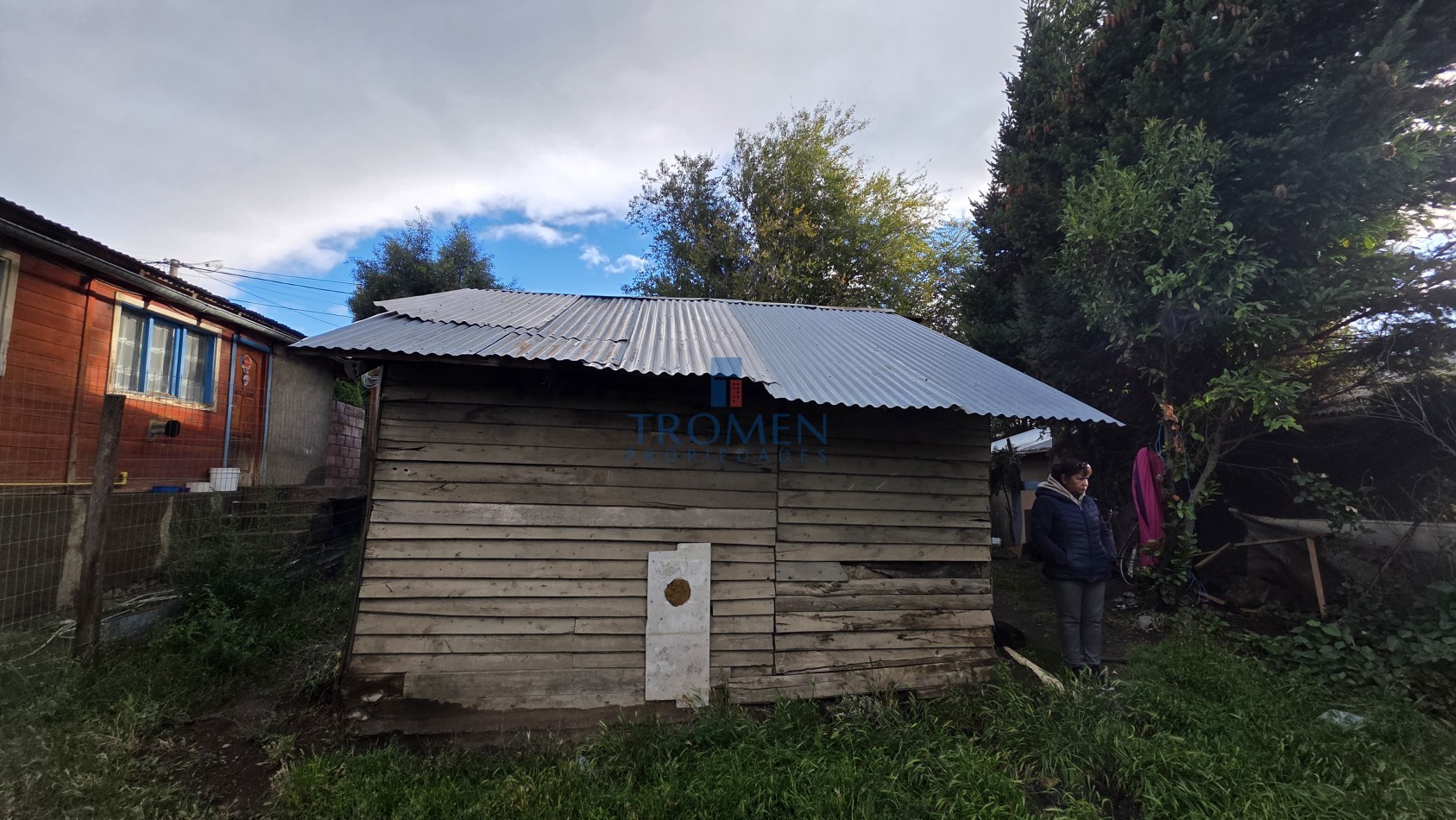 Terreno con cabaña 