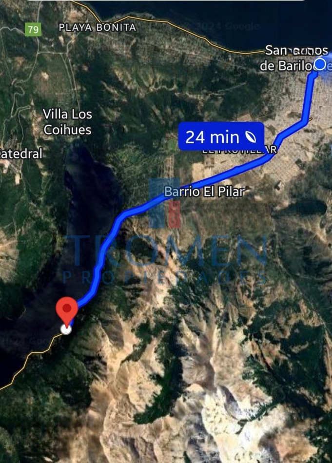 Fraccion en Lago Gutierrez. 78 Has.