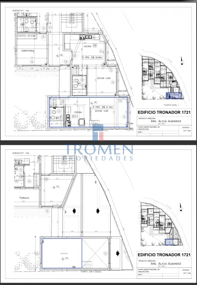 Departamento a estrenar en B° Jardin Botanico
