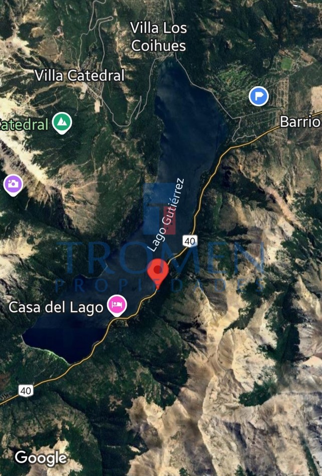 Fraccion en Lago Gutierrez. 78 Has.